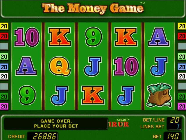 Игровой автомат The Money Game играть онлайн!