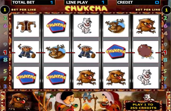 Игровой автомат Chukcha играть онлайн! Софт: Новоматик Играть на деньги