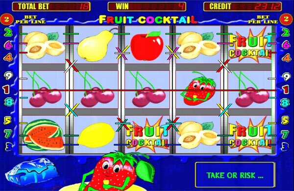 Игровой автомат Fruit Cocktail играть онлайн!