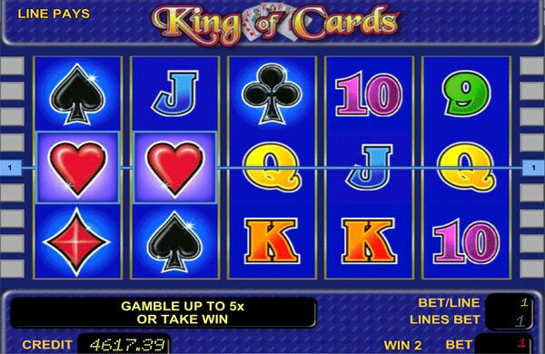 Игровой автомат King of Cards играть онлайн!