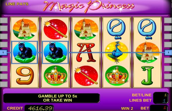Игровой автомат Magic Princess играть онлайн!