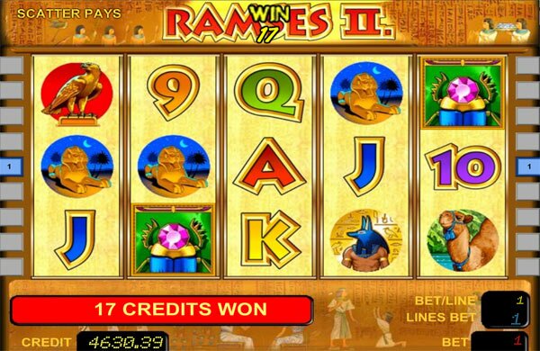 Игровой автомат Ramses II играть онлайн!
