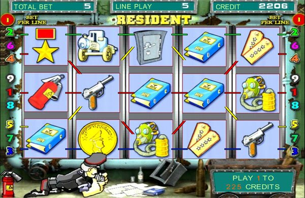 Игровой автомат Resident играть онлайн!