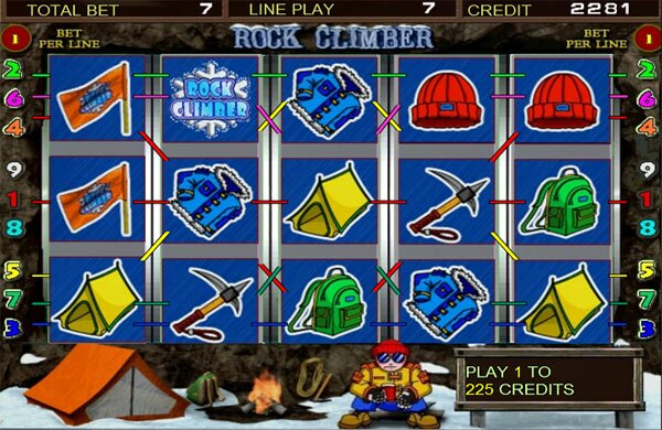Игровой автомат Rock Climber играть онлайн!